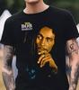 Футболка Bob Marley Черная Хлопок S-5XL Унисекс Футболка