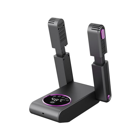 Электрическая сушилка для обуви и сапог с таймером, постоянная температура, тихая работа, сушка на 360 градусов, складная конструкция