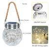 Solar Lantern Lights Waterproof Flickering Flame Garden Light Decorative Solar Hanging Lantern with 2 Modes for Yard Patio Decor