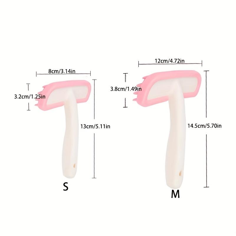 1 шт. съемная расческа для удаления волос с помощью массажа кролика для кроликов, шиншилл, кошек и сурков, принадлежности для ухода за шерстью щетка для домашних животных