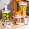 Vacuum Sealed Canister Household Fresh-keeping Box Refrigerator Food Storage Containers Drainable Kitchen Organizers Fruit Tank