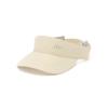 Visor Rhinestone Logo Twill Visor ERU14200 Beige [June Andrope] Women's (27)