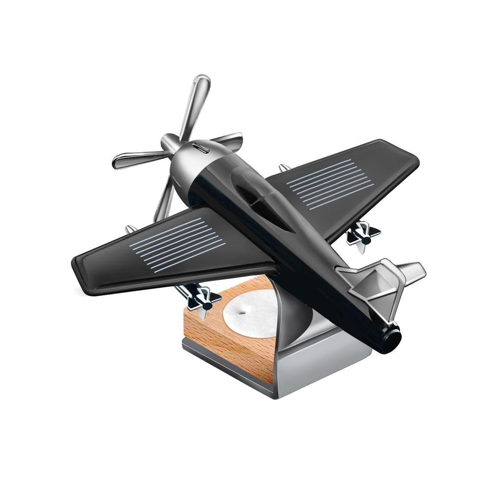 Car Solar Aircraft Air Freshener Airplane Aromatherapy Diffuser Ornaments Mini Car Perfume Air Freshener Fragrance Car