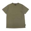 Хаки футболка Stussy из плотного хлопка (S)