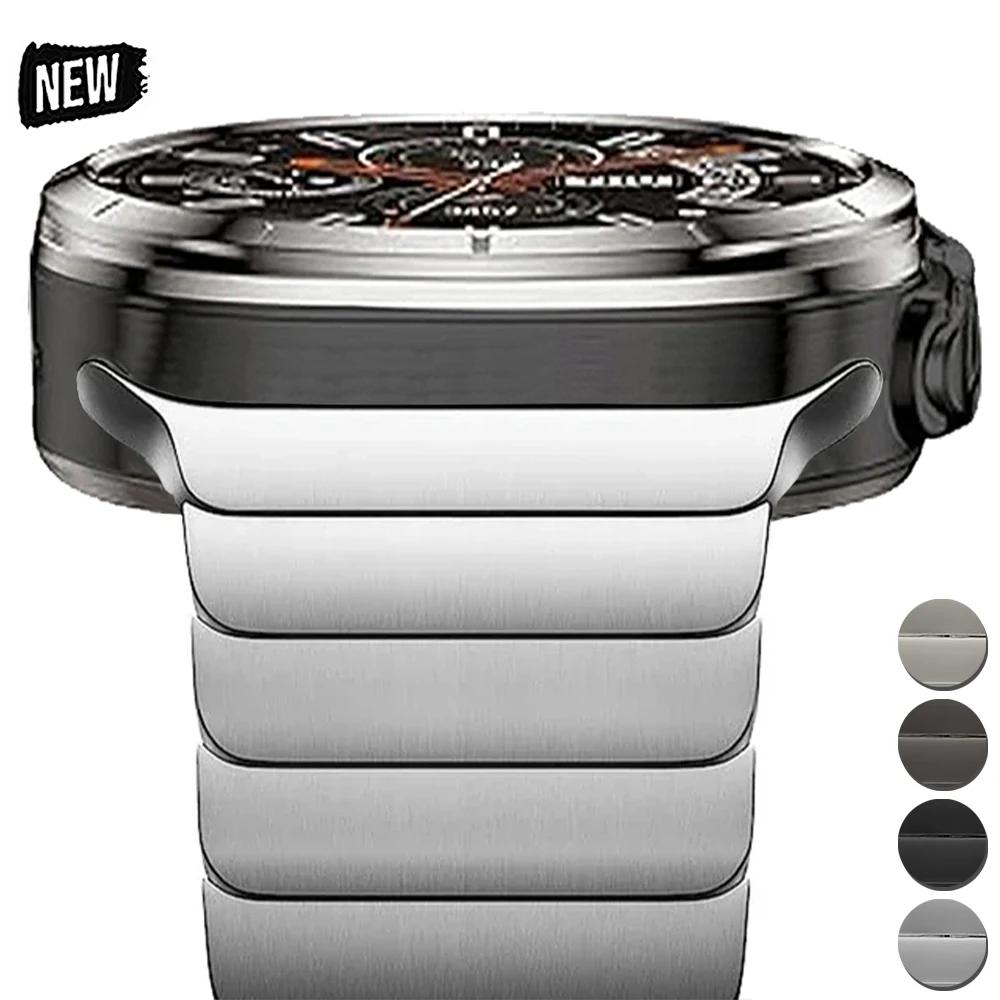 Men Stainless Steel Strap for Samsung Galaxy 8 classic 46mm Ultra 2025 Luxury Link Bracelet for GALAXY 7 6 5 4 44mm 40mm Band