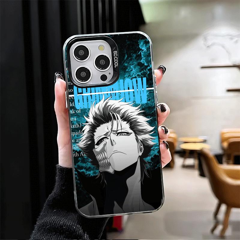 Чехол для телефона Bleach Grimmjow 6 Мягкий для iPhone 15 16 17 Pro Max 17Air 16E 14 Plus 13 12 Mini Ударопрочный Задняя крышка