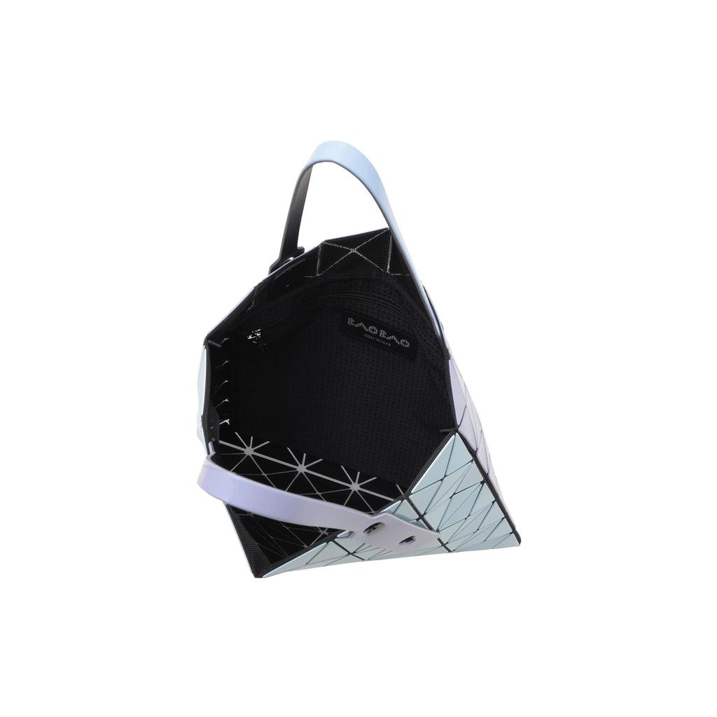 ISSEY MIYAKE Lucent Gloss Mix Vinyl Chloride Resin Handbag Regular Unisex Light Blue With Lavender BB33-AG603-77