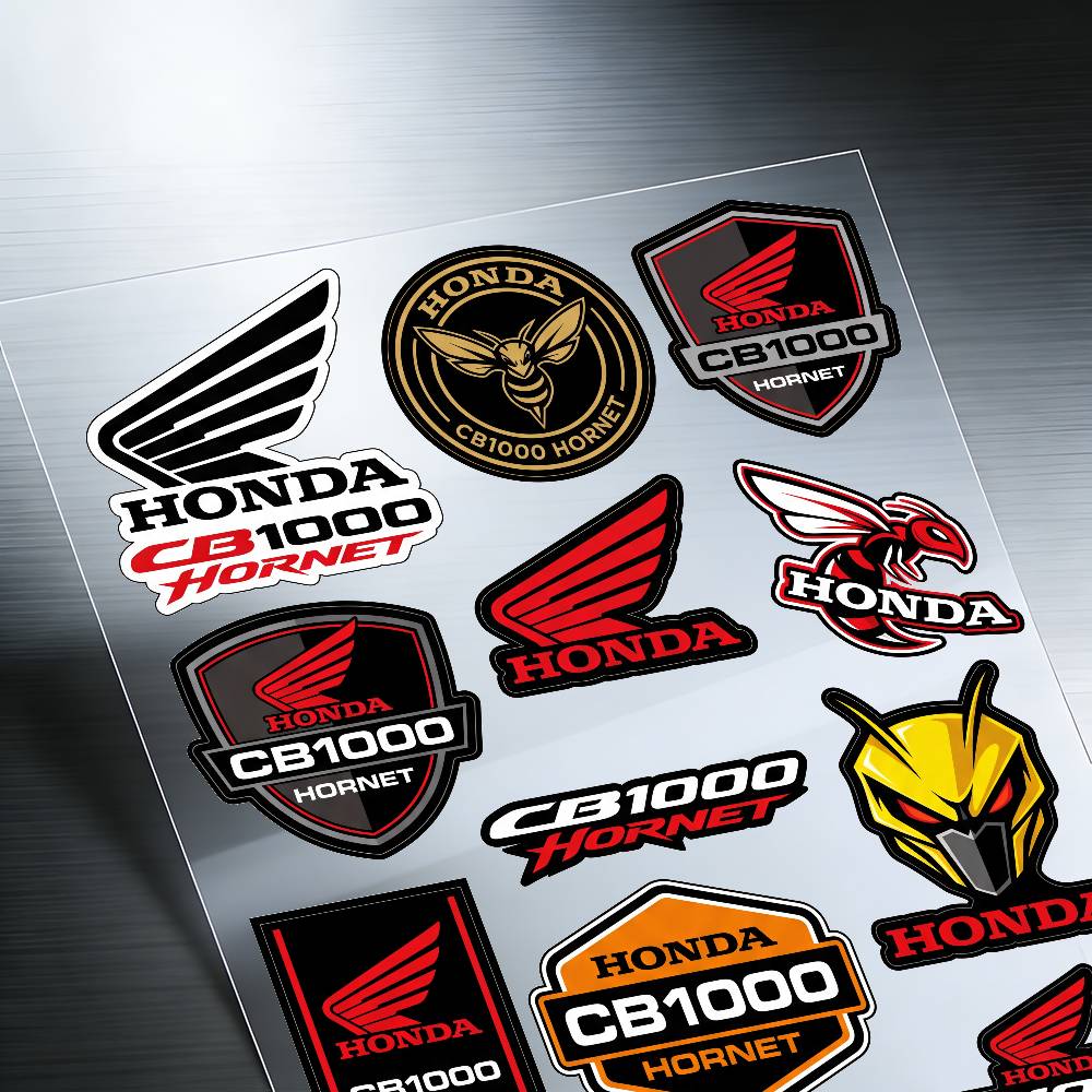 FOR HONDA CB1000 Hornet Waterproof Reflective Motorbike Stickers Easy Peel Removable Decals for Motorcycle Car TP6 wsvj7