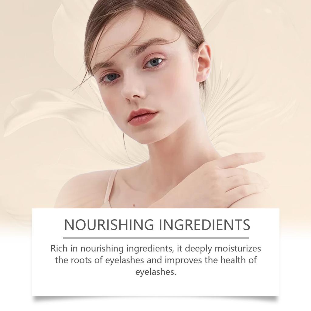 EELHOE Eyelash Growth Serum 3ml Gentle Care Nourishes Eye Area and Lashes Conditioning Serum