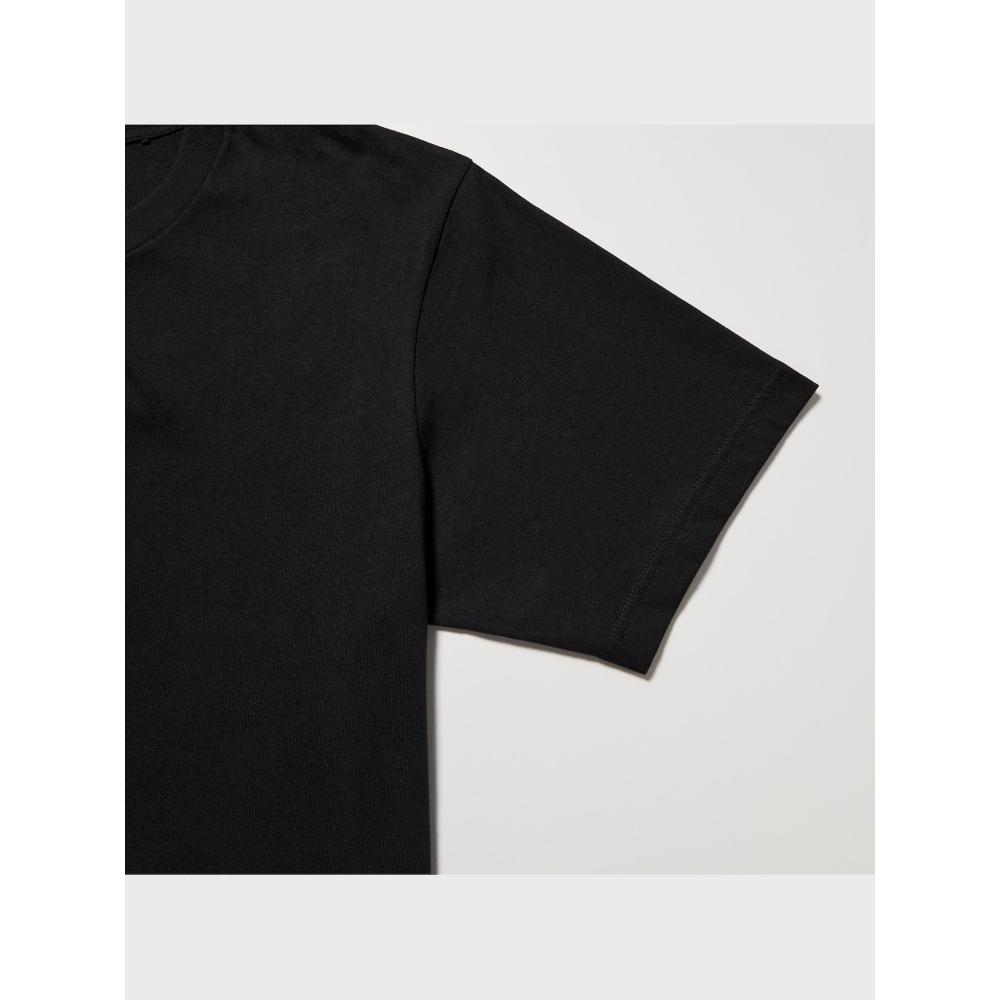 Uniqlo Футболка с принтом «Peace For All» с коротким рукавом, стандартный крой Синго Куниеда