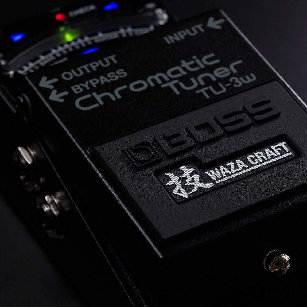 BOSS WAZA CRAFT TU-3W Chromatic Tuner Made in Japan Compact Design Accurate Tuning Device