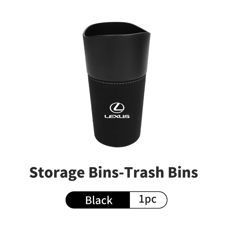 CKU5 Car Interior Console Organizer Mug Storage Bucket Door Trash Can For Lexus CT ES GS NX IS250 CT200h IS300h ES300h RX400h NX300h