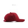 Autumn and winter corduroy solid color light board curved brim cap tide outdoor sports warm baseball cap