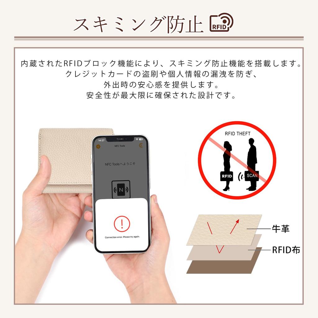 Мини-кошелек-бифолд из натуральной кожи с RFID-защитой для путешествий, для карт, монет, ключей, повседневный x [imeetu] женский кошелек, кожа, защита, L-образная молния, кошелек, кошелек,