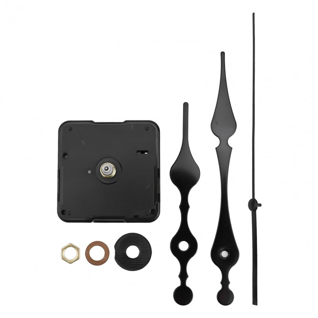 Кварцевый часовой механизм с длинными стрелками, набор для самодельных часов