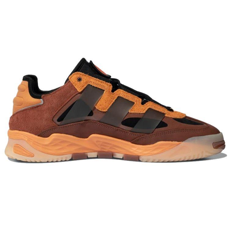 Adidas Niteball Hazy Copper Unisex Sneakers Brown Core-Black Acid-Orange FX7642