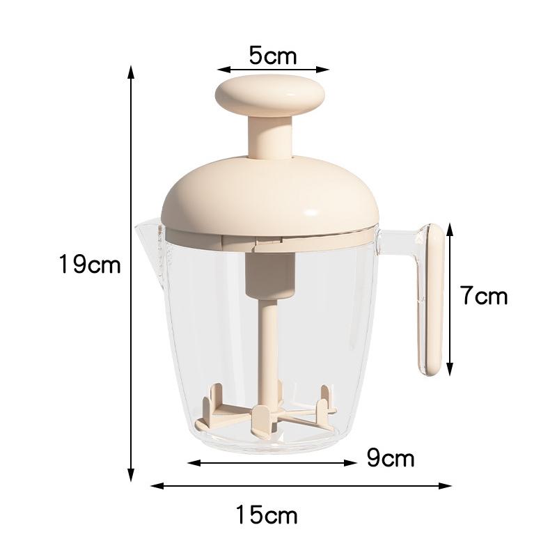 Венчик Ручной миксер Полуавтоматический венчик для яиц Вспениватель молока Ручной миксер для яиц Ручной пресс-тип Для взбивания яичных белков Инструмент для выпечки