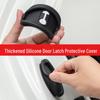 Universal Car Door Shock-Absorbing Anti-Collision Buffer Pad & Lock Protection Sleeve