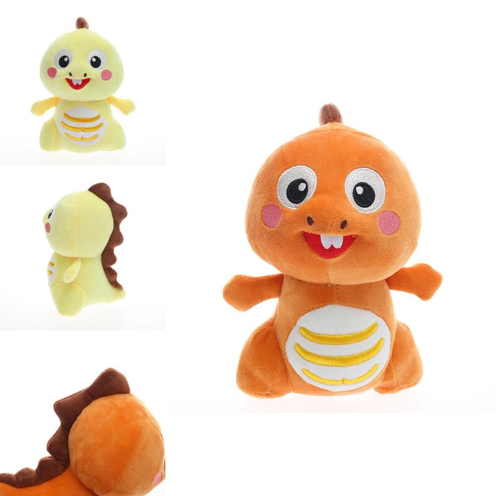 Fluffy And Cuddly Dino Stuffed Toy For Kids Soft Plush Dinosaur Doll 20cm
