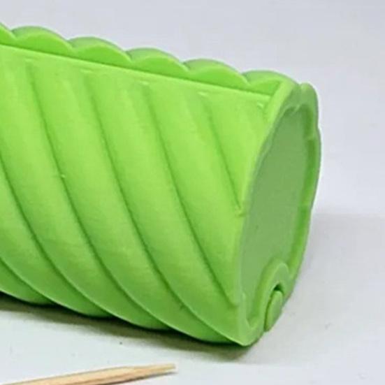 3D-печатный диспенсер для зубочисток, сверхпрочный пластиковый держатель для зубочисток, портативный, для дома, офиса