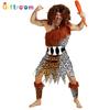 Flintstones Original Costume Couple Bones Savage Funny Show Costume Aboriginal Costume