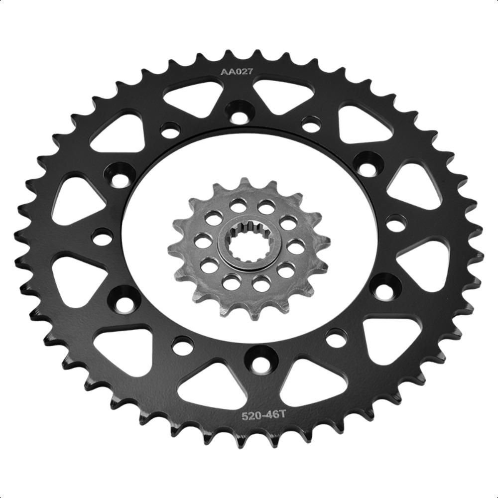 520 46T 16T Motorcycle Front Rear Sprocket Gear Wheel Cam Kit for Yamaha FZ6R FZ6 2009 FZ-6R 2011-2017 XJ6 XJ6 ABS FZ1YCG