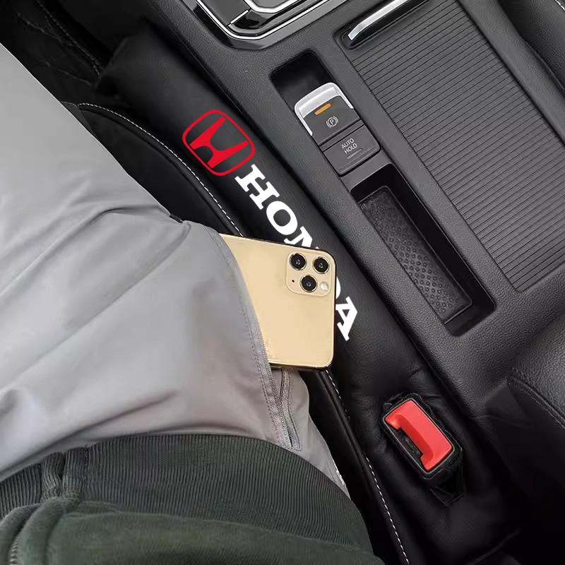 AAFW1 Car Seat Gap Filler Strip Soft Pads Leather Car Styling Spacer For Honda civic accord fit jazz pilot CRV odyssey passport city