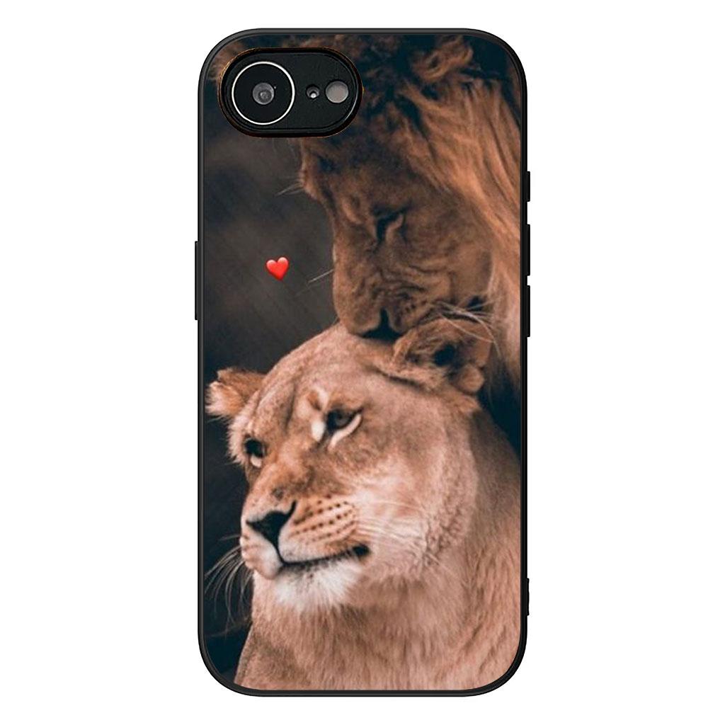 Cover for Motorola Moto G04 G13 G14 G22 G23 G20 G32 G34 G35 G64 G82 G84 G53 G60 G72 E14 E15 E13 Coque Phone Case Lion Art