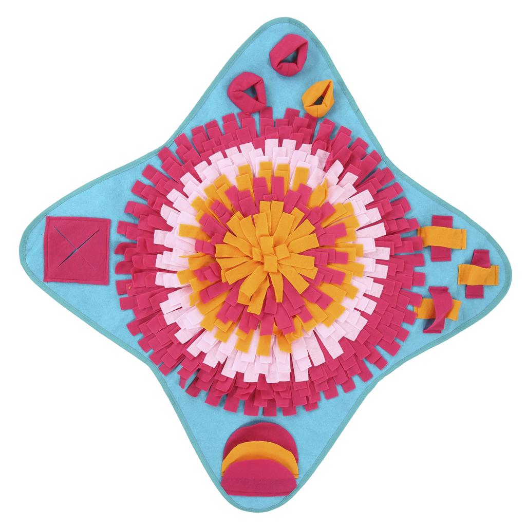Pet Sniffing Pad Dog Sniffing Training Blanket Encourages Natural Foraging Skills for Indoor Outdoor Activities