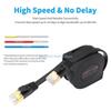 R6FF CAT7 RJ45 Cable 10Gbps 600MHz Stretchable Design Connectivity
