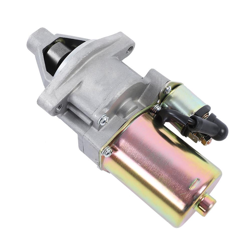 Electric Start Kit Flywheel Starter Motor Set fit for HONDA GX340 11HP GX390 13HP 2011 and Earlier Engine Replaces 31100-ZE3-701 31210-ZE3-023
