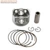 Комплект поршня для скутера 52,4 мм для SYM 125 GR Orbit Cello Allo Fiddle 3 Jet4 Symphony 125cc 13101-ARA-000 13010ADB000 Детали двигателя
