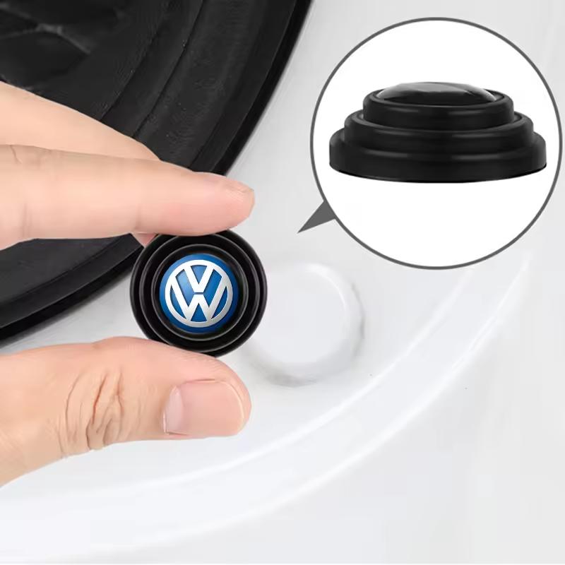 LIP1 Car Door Crash Pads Noise Reducing Self-Adhesive Silicone Pads Trunk Shock-Absorbing Silicone Pads For VW Volkswagen Golf Passat