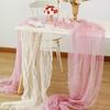 Table Runner Decor Quick-Drying Decorative Easy To Clean Modern Wedding Banquet Table Flag for Party