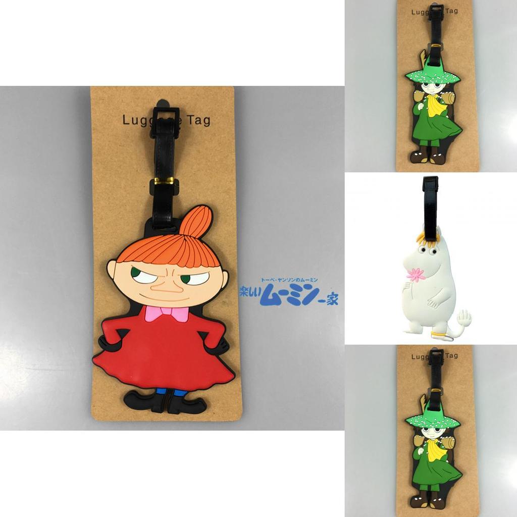 Муми-тролль Амиме Гиппо Пугало ПВХ Бирка для багажа с мультяшным рисунком для чемоданов