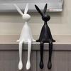 High-End Modern Rabbit Ornament: Luxury Creative Decoration for Home or Restaurant