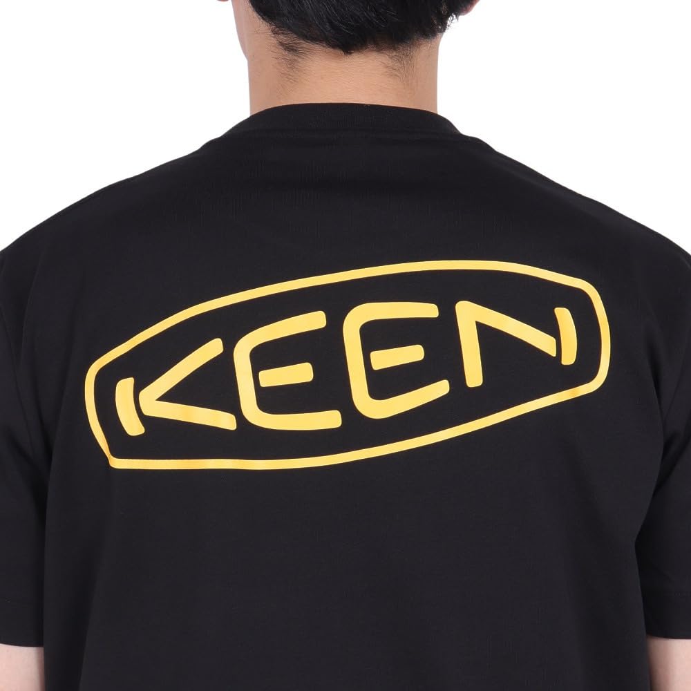 KEEN ЛОГОТИП Футболка ЖЕЛТАЯ XL Футболка OC/RP C&B ЧЕРНЫЙ/KEEN
