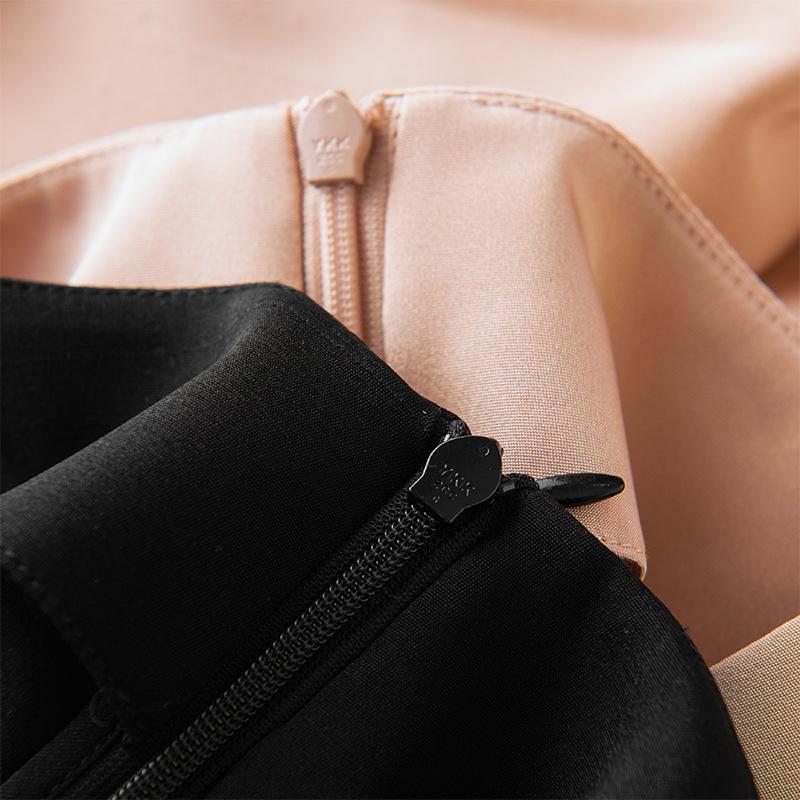 Women's Short Sleeve Real Silk Dress - Loose Fit, Solid Color, Round Neck, Long Length