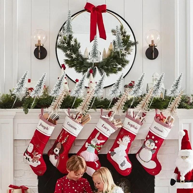 Оптовая продажа искусственных зеленых золотых сосновых листьев, рождественских елок, украшений для дома, комнаты, новогодних подарков 2025, рождественских гирлянд, аксессуаров