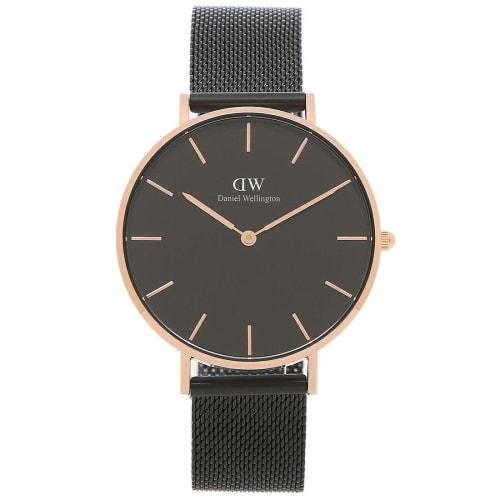 Daniel Wellington Женские и мужские часы Petit Ashfield 36 мм, кварцевые, черные, DW00100307