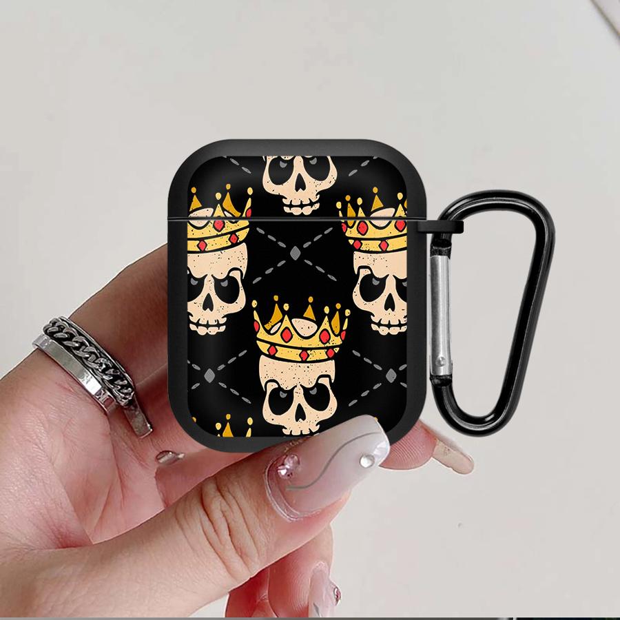 Модный Чехол с Граффити Черепом для Airpods Pro3 2 Pro2 3 Pro 4 1 Чехлы-Крышки для Наушников