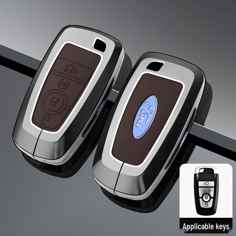 Подходит для чехлов на ключи Ford: Mondeo, Edge, Explorer, Focus, Escort, Fiesta и другие автомобильные аксессуары