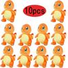 1-10 шт. POKEMON Оригинальная плюшевая игрушка Генгар Пикачу Кавайный Чаризард Настоящая плюшевая кукла Мягкая милая мультяшная Пингвин Игрушки для детей Подарок