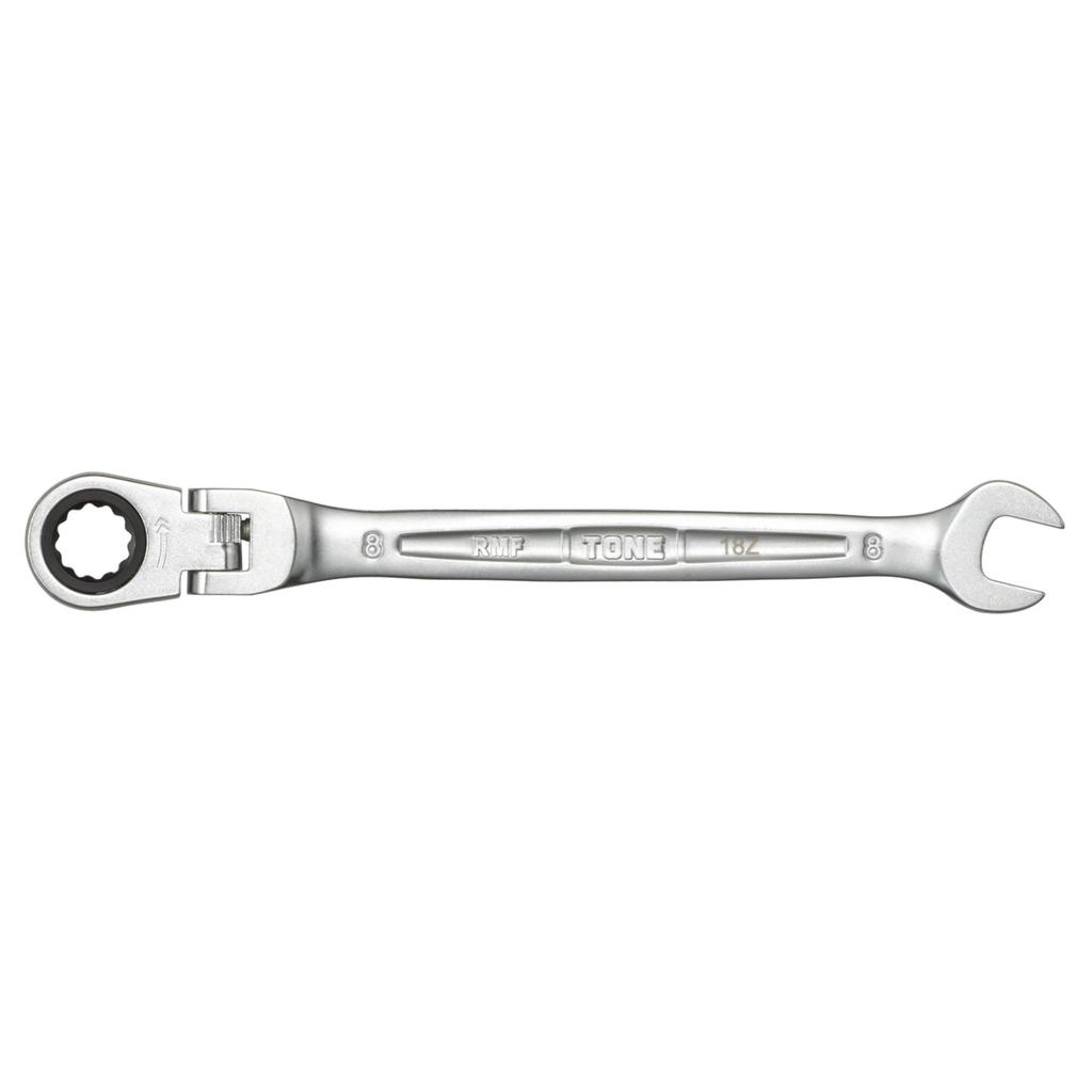 TONE Swing Ratchet Box Wrench Width Across Flats 8mm HPRMF-08