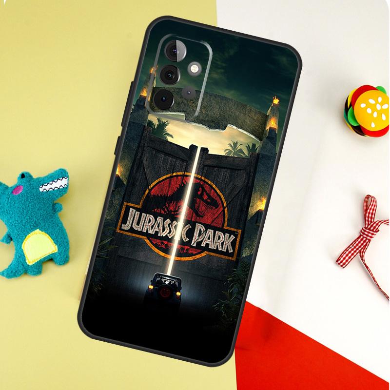 Чехол Мир Динозавров Парк Юрского Периода для Samsung Galaxy A54 A34 A24 A14 A12 A22 A32 A42 A52 A72 A52S A51 A71 A13 A53