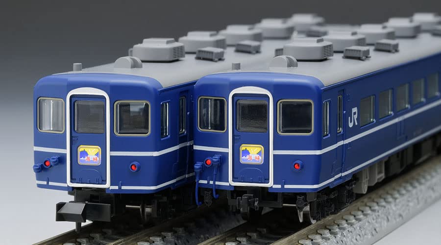 TOMIX N Gauge JR 14 500 Series Strait Set 98781 Железнодорожная модель пассажирского вагона синего цвета
