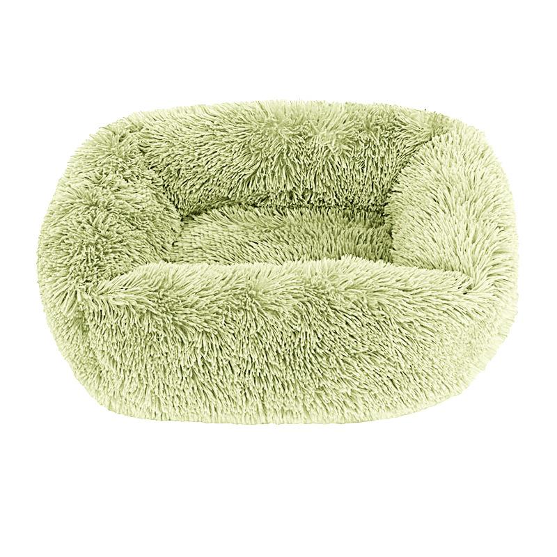 Кровать для домашних животных для собак Мягкий диван Пушистые аксессуары Корзина Корзины Большие Маленькие Большие Подушки Домашние животные Собаки Щенки Будка Подстилка Кровати Кошки