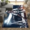 Football Player Celebration Floor Rug Office Rug Perfect for Hallway Decorate room Study room Living Rooms Anti-slip Rug Anime Office Decor