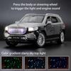 Масштаб 1/24 Benz Maybach Gls600, модель автомобиля из сплава, детская игрушечная машина, подарочные украшения, имитация внедорожника, модель автомобиля, коллекция для мальчиков