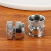 1Pc Swivel Aerator Adapter 360 Degree Adjustable Faucet Adapter Water Purifier Accessories Anti-Slip Garden Hose Connection 22mm